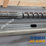 杰德 出口越南的單排氣造粒機(jī)螺桿機(jī)筒 技術(shù)精湛 塑化優(yōu)良-舟山市杰德機(jī)械有限公司，擠出機(jī)螺桿，注塑機(jī)螺桿，舟山螺桿，螺桿廠